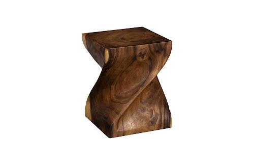 Phillips Collection Curl Natural Small Stool