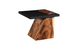Phillips Collection Slant Natural/Black Side Table