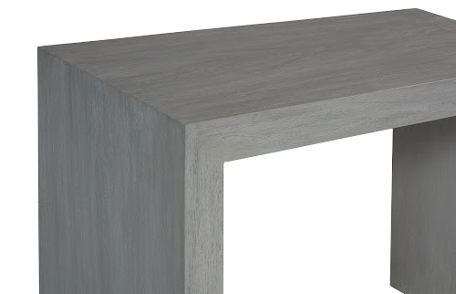 Phillips Collection Waterfall  Table, Weathered Gray Gray Console