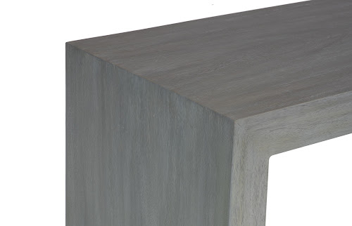 Phillips Collection Waterfall  Table, Weathered Gray Gray Console