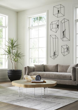 Phillips Collection Floating  with Acrylic Legs Bleached Size Varies Coffee Table