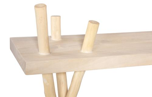 Phillips Collection Branch Waterfall  Table Bleached Console