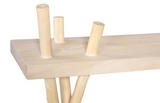 Phillips Collection Branch Waterfall  Table Bleached Console