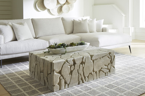 Phillips Collection Branch Waterfall Bleached Coffee Table