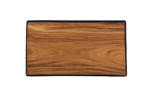 Phillips Collection Layered Burnt Natural Coffee Table