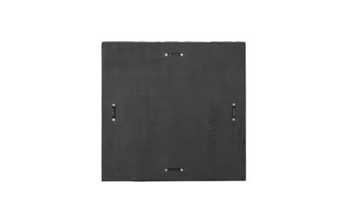 Phillips Collection Carved Wall Tile Black Wave Wall Art