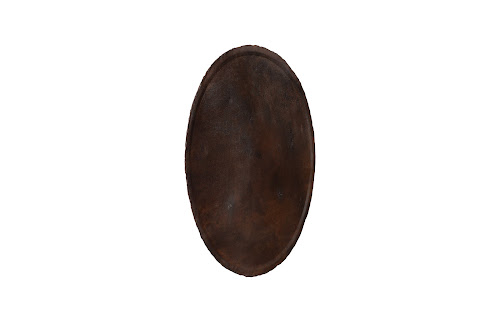 Phillips Collection Reclaimed Oil Drum Wall Disc Individual Pieces Assorted Colors and Depths Wall Art
