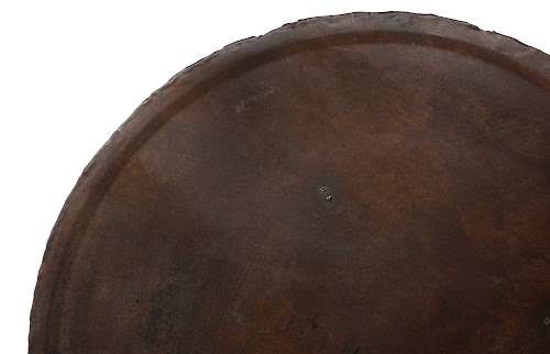 Phillips Collection Reclaimed Oil Drum Wall Disc Individual Pieces Assorted Colors and Depths Wall Art