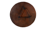 Phillips Collection Reclaimed Oil Drum Wall Disc Individual Pieces Assorted Colors and Depths Wall Art
