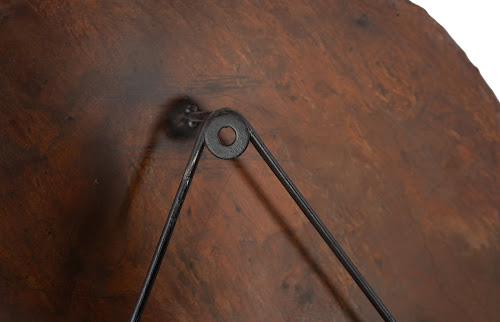 Phillips Collection Reclaimed Oil Drum Wall Disc Individual Pieces Assorted Colors and Depths Wall Art