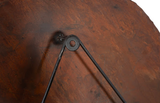 Phillips Collection Reclaimed Oil Drum Wall Disc Individual Pieces Assorted Colors and Depths Wall Art