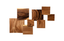 Phillips Collection Square Standout Set of 8 Wall Art
