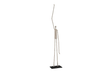Phillips Collection Human Sculpture One Arm Up Paper Mache Accent