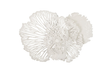 Phillips Collection Flower Wall Art Medium White Metal Accent