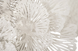 Phillips Collection Flower Wall Art Large White Metal Accent