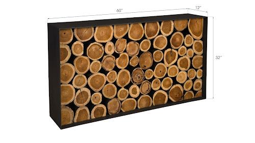 Phillips Collection Boscage  Table Iron Frame Console