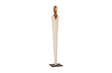 Phillips Collection Vested Female Sculpture Medium Chamcha Natural White Gold Accent