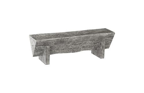 Phillips Collection Triangle Gray Stone Bench