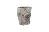 Phillips Collection Stump Gray Stone Stool