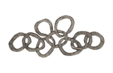 Phillips Collection Chain Wall art Chamcha Wood Gray Stone Finish Accent