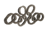 Phillips Collection Chain Wall art Chamcha Wood Gray Stone Finish Accent