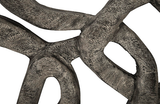 Phillips Collection Chain Wall art Chamcha Wood Gray Stone Finish Accent