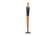 Phillips Collection Vested Male Sculpture Large Chamcha Natural Black Copper Accent