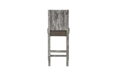 Phillips Collection Origins Counter Stool Gray Stone Bar Stool