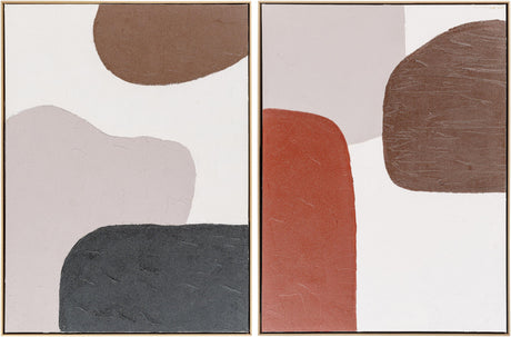 Surya Aasmaa AAM-006 48"H x 36"W x 2"D, 48"H x 36"W x 2"D Wall Art Piece