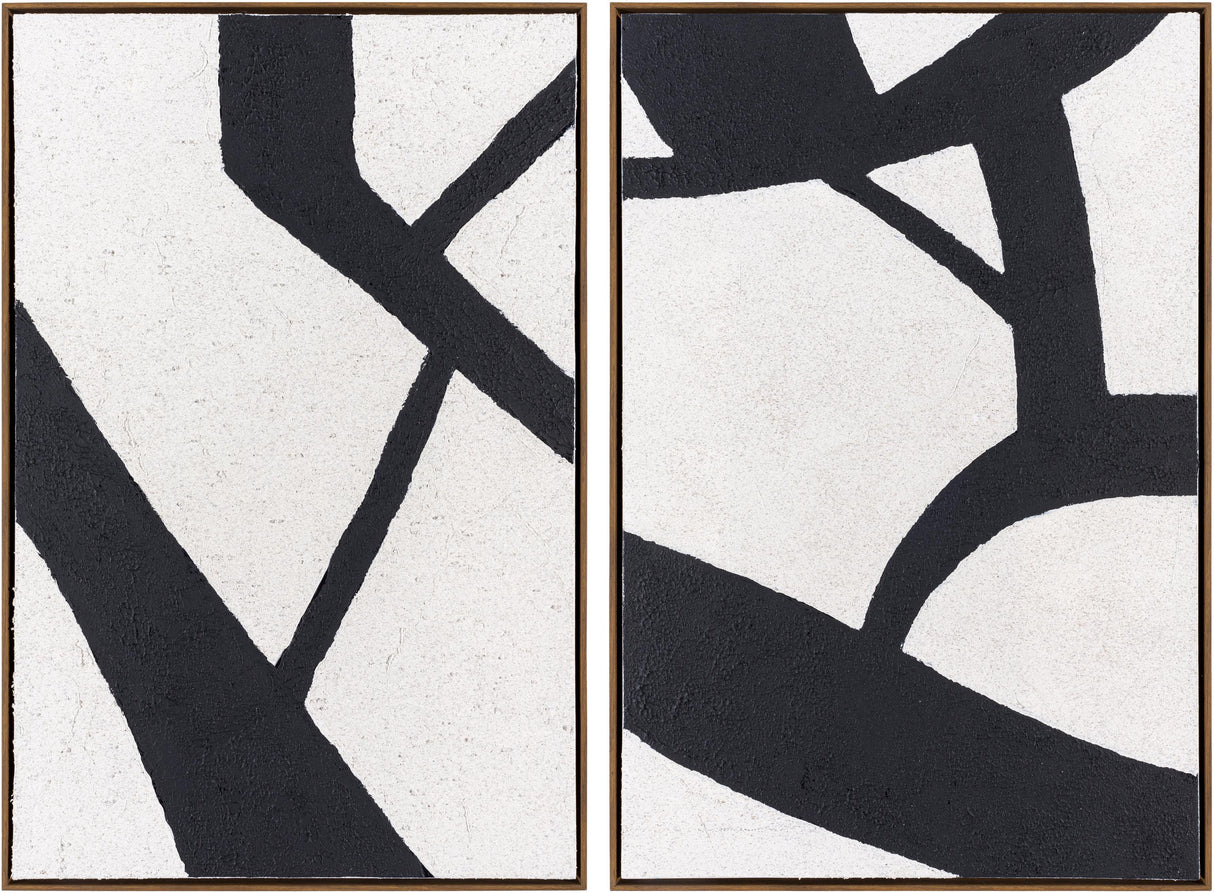 Surya Aasmaa AAM-004 36"H x 25"W x 2"D, 36"H x 25"W x 2"D Wall Art Piece