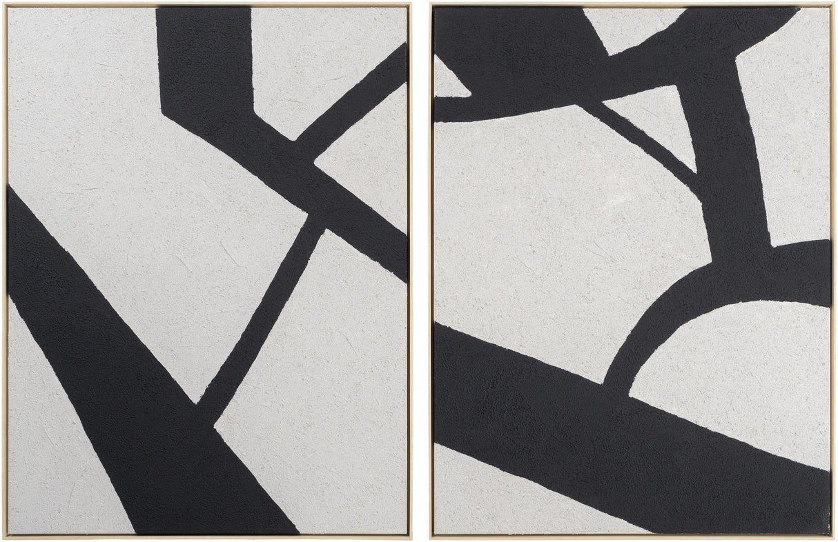 Surya Aasmaa AAM-003 36"H x 25"W x 2"D, 36"H x 25"W x 2"D Wall Art Piece