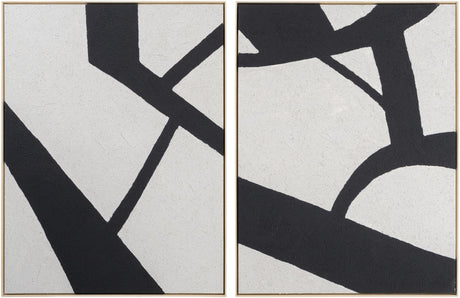 Surya Aasmaa AAM-003 36"H x 25"W x 2"D, 36"H x 25"W x 2"D Wall Art Piece