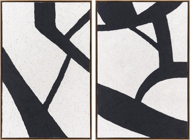 Surya Aasmaa AAM-004 48"H x 36"W x 2"D, 48"H x 36"W x 2"D Wall Art Piece