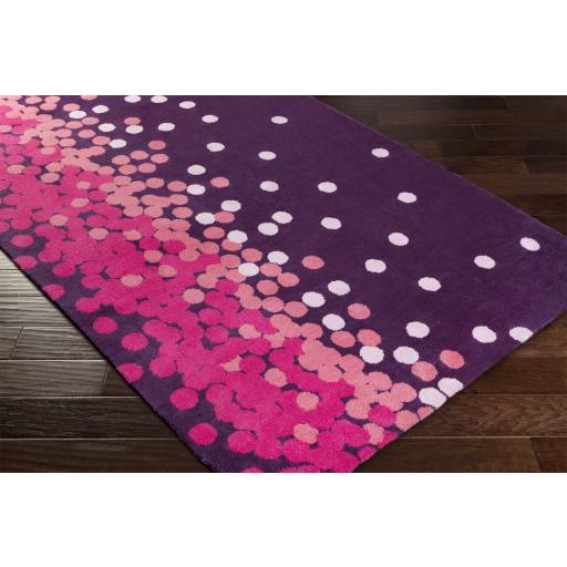 Surya Abigail ABI-9053 Fuchsia Lavender 3'2" x 5'2" Rug