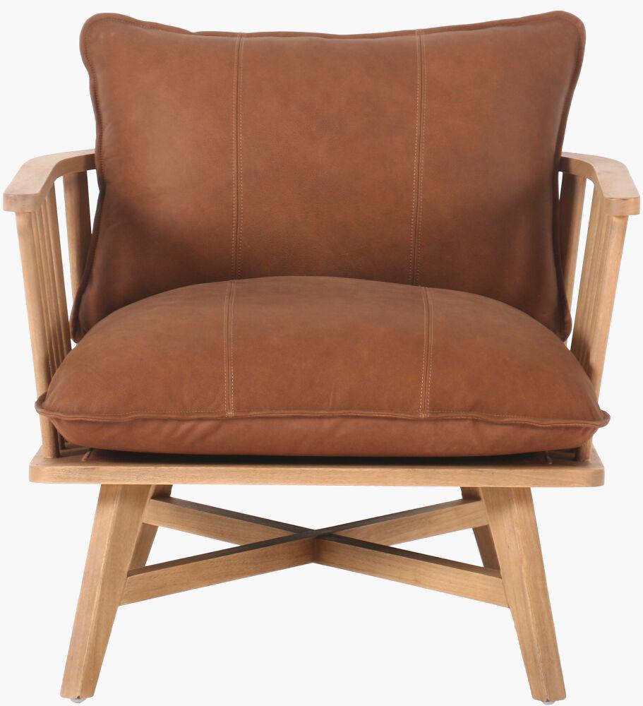 Surya Arco ARCO-001 34"H x 35"W x 36"D Accent Chair