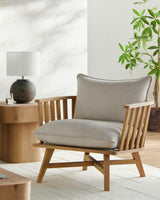 Surya Arco ARCO-002 34"H x 35"W x 36"D Accent Chair