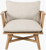 Surya Arco ARCO-002 34"H x 35"W x 36"D Accent Chair