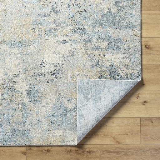 Surya Avellino AVL-2312 Deep Teal Gray 5'3" x 7' Rug