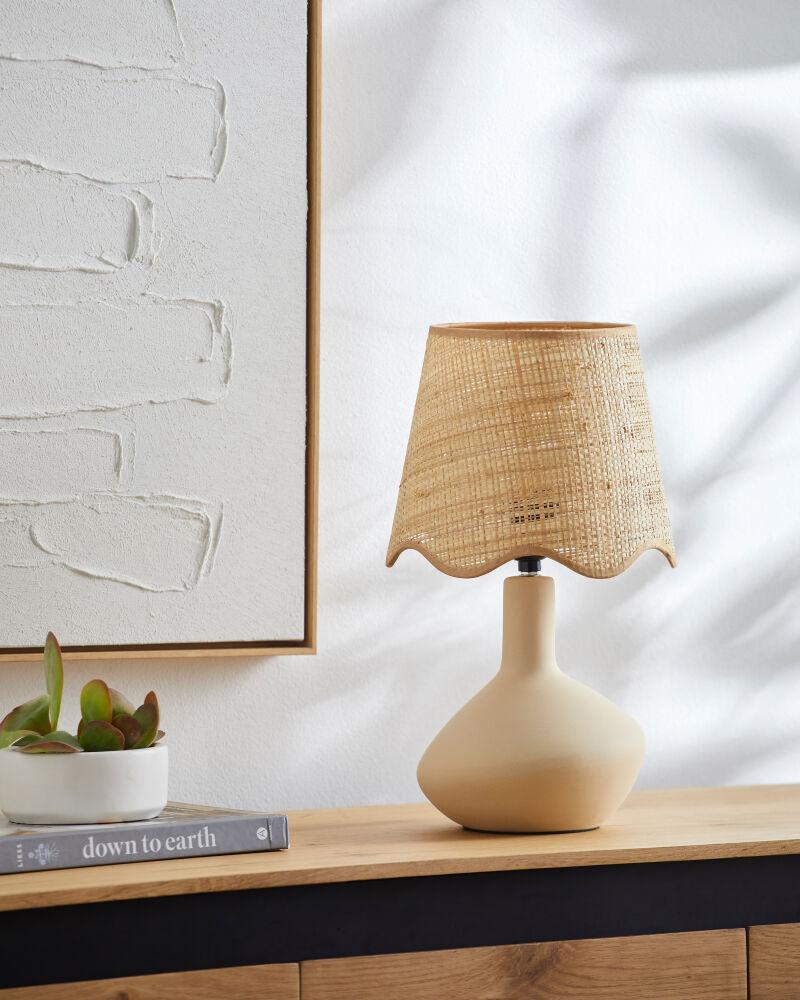 Livabliss Aviara AVR-001 15"H x 9"W x 9"D Table Lighting