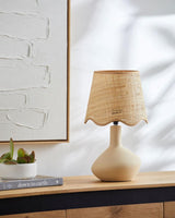 Livabliss Aviara AVR-001 15"H x 9"W x 9"D Table Lighting