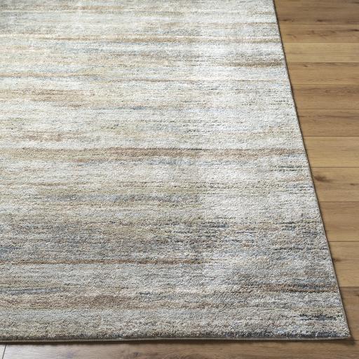 Surya Avellino AVL-2337 Deep Teal Light Beige 6'7" x 9'2" Rug