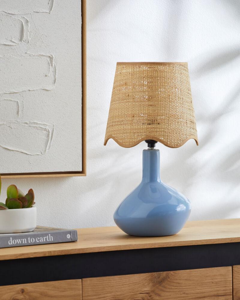 Livabliss Aviara AVR-013 15"H x 9"W x 9"D Table Lighting