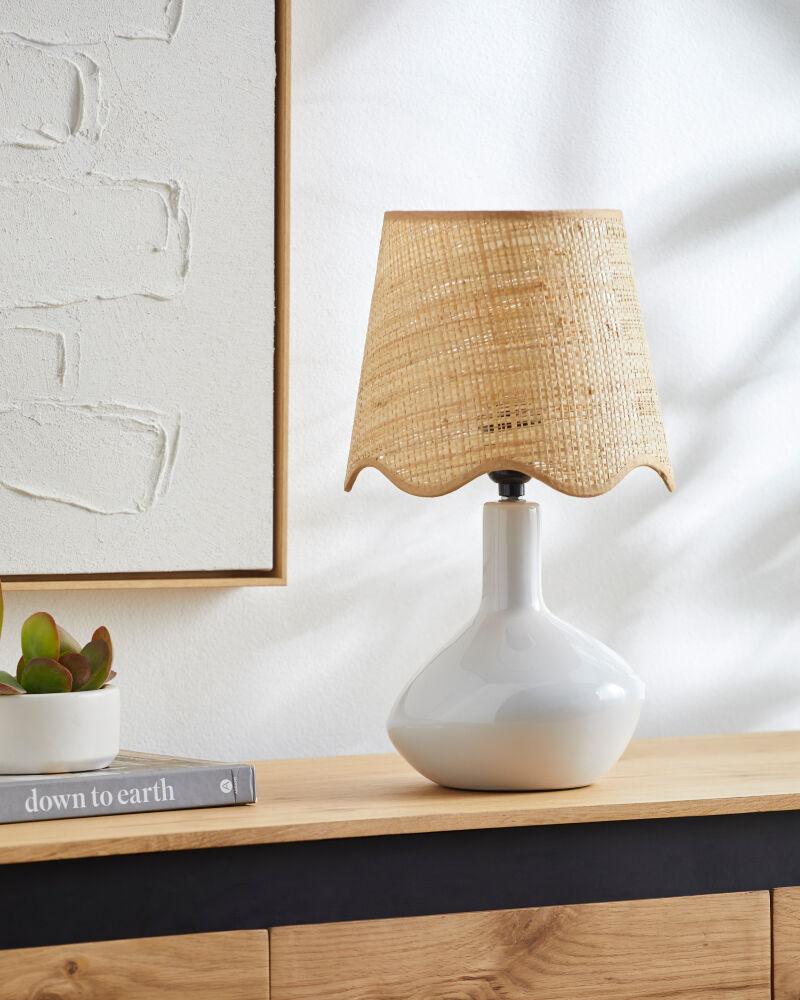 Livabliss Aviara AVR-016 15"H x 9"W x 9"D Table Lighting