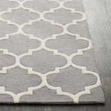 Surya Pollack AWAH-2033 Gray Ivory 4' x 6' Rug