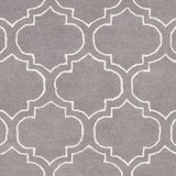 Surya Signature AWSG-2144 Ivory Medium Gray 6' Round Rug