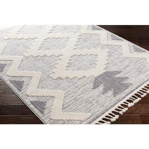 Surya Azilal AZI-2302 Gray Ivory 2' x 2'11" Rug
