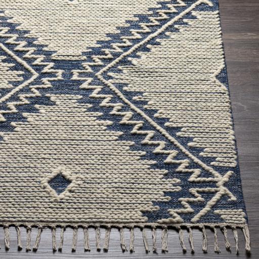 Surya Bedouin BDO-2313 Black Blue 3' x 5' Rug