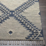 Surya Bedouin BDO-2313 Black Blue 3' x 5' Rug