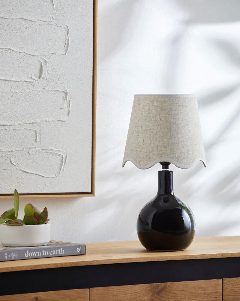 Livabliss Balbao BLA-005 15"H x 9"W x 9"D Table Lighting