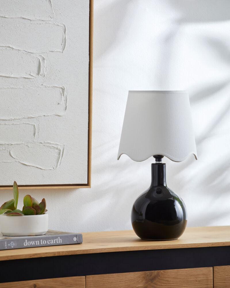 Livabliss Balbao BLA-006 15"H x 9"W x 9"D Table Lighting